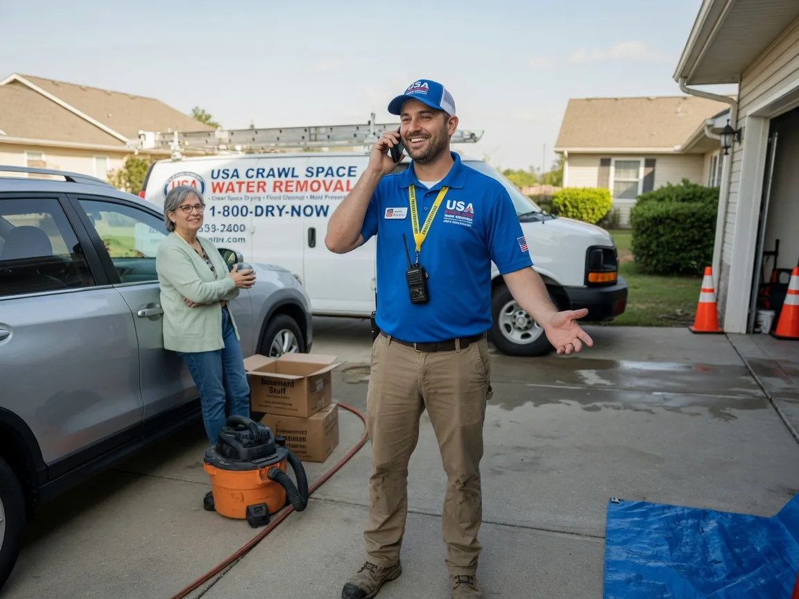 Crawl Space Water Removal Turrell, AR FAQs